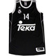 Camiseta Ayón 2a Equipación Real Madrid Basket 2014 (negra)