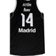 Camiseta Ayón 2a Equipación Real Madrid Basket 2014 (negra)