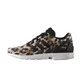 Original Adidas ZX Flux K "Leopard" (multicolor/white)