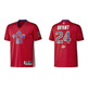 Adidas NBA Camiseta Bryant All-Star 2014 West (rot/purple)