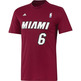 Adidas NBA T-Shirt Gametime Lebron James (rot/weiß)