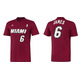 Adidas NBA T-Shirt Gametime Lebron James (rot/weiß)
