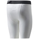 Adidas Corto Compression TechFit Base ST 9 (weiß/schwarz)