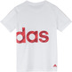 Adidas Camiseta Niño Aufgeladen (weiß/rot)