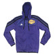 Adidas Junior Angeles Lakers Jacke (purpurpura/schwarz/gelb)