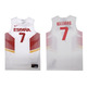 T-Shirt Réplica Navarro #7# Spanien 2014 (101/weiß/rot)