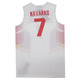 T-Shirt Réplica Navarro #7# Spanien 2014 (101/weiß/rot)
