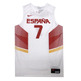 T-Shirt Réplica Navarro #7# Spanien 2014 (101/weiß/rot)