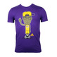 Adidas NBA T-Shirt GFX Karikatur Kobe (purpurpura)
