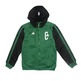 Adidas Sudadera Niño Capucha FZ Boston celtics (grün/schwarz)