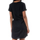 Adidas Vestido Mujer Original Tee Kleid (negro/oro)