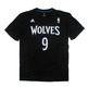 Adidas Camiseta Ricky No 9 GFX Twitter (negro/blanco)