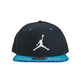Jordan Branded Snapback (010/schwarz/blaue Lagune)