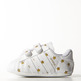 Original Baby Schuhe Superstar Crib (weiß/gold)