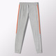 Adidas Damenhose Essentials Brushed (gris/orange fluor)