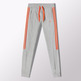 Adidas Damenhose Essentials Brushed (gris/orange fluor)