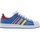 Adidas Superstar (36-40/azul/white/red)