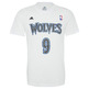 Adidas Camiseta Niño NBA Spielzeit Rubio No 9 (weiß)