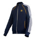Adidas Original Superstar Track Topjacke (marine/tür/weiß)