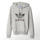 Original Adidas Sweatshirt Women Trefoil Logo (gris/multicolor)