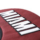 Adidas NBA Gorra Miami Wärme (negro/granat/blanco)