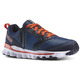 Reebok Junior Hexaffect Run 2.0 Wild (azul indigo/naranja/blanco)