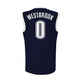 Camiseta NBA Réplica Westbrook #0# Oklahoma (navy/white)
