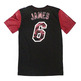 Adidas Camiseta Niño Sum Run Heat James No 6 (schwarz/burde)