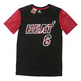 Adidas Camiseta Niño Sum Run Heat James No 6 (schwarz/burde)