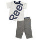 Reebok Baby Sommer Set (weiß/gris/blau)