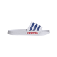 Adidas Adilette Shower Slides "White - Royal Blue"