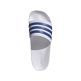 Adidas Adilette Shower Slides "White - Royal Blue"