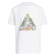 Adidas Anthony Edwards XMAS Junior Tee "White"