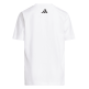 Adidas Anthony Edwards XMAS Junior Tee "White"