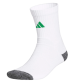 Adidas Basket Crazy Lite Performance Socks "White-Team Green"