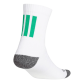 Adidas Basket Crazy Lite Performance Socks "White-Team Green"