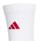 Adidas Basketball Crazy Lite Performance Sock "White-Team College Red"