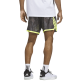 Adidas Basketball Crazylite Camo Short  "Black-Solar Lemon"