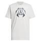 Adidas Basketball Millennium Hoops Graphic Tee "Grey"