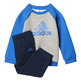 Adidas Chándal Bebé Sports (blau/mittelgrau wärmer)