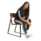 Adidas Essentials 3-Stripes Cotton Leggings "Black"