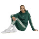 Adidas Essentials 3-Stripes Cotton Leggings "Collegiate Green"
