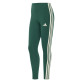 Adidas Essentials 3-Stripes Cotton Leggings "Collegiate Green"