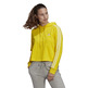 Adidas Essentials 3-Streifen Cropped Hoodie
