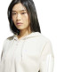Adidas Essentials 3-Stripes French Terry Full-Zip Hoodie "Beige"