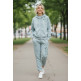 Adidas ESSENTIALS 3-STRIPES FRENCH TERRY FULL ZIP HOODIE  "Green"