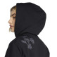 Adidas Essentials 3-Stripes French Terry FZ Hoodie "Black"