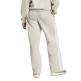 ADIDAS ESSENTIALS 3-STRIPES OPEN HEM FLEECE PANTS "Beige"