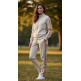 Adidas Essentials 3-Stripes Track Suit "Beige"