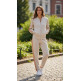 Adidas Essentials 3-Stripes Track Suit "Beige"